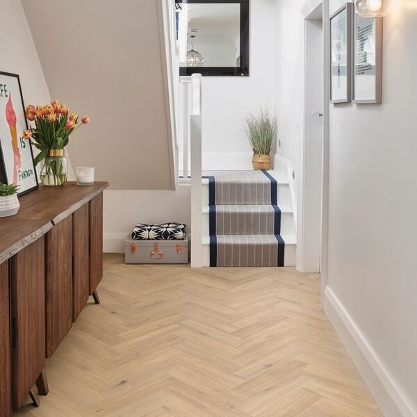 Karndean Van Gogh Herringbone Canadian Nude Oak